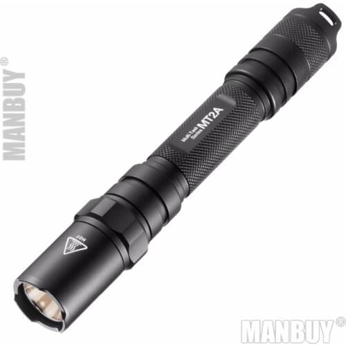 NEW NITECORE MT2A CREE XP-G R5 LED 345 Lumen Multi-Task Flashlight Torches Black Portable Lighting 2xAA NO BATTERY Free Shipping