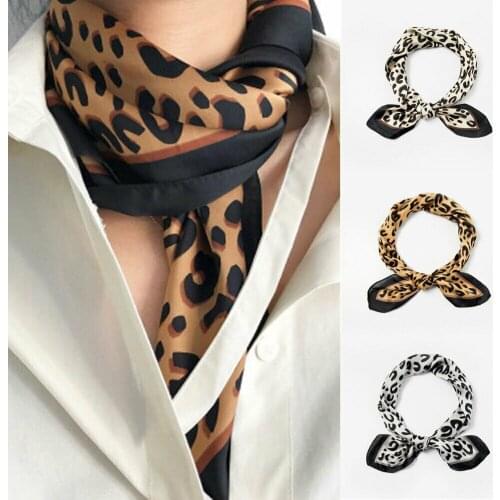 Office luxury brand silk scarf Little Satin Scarf Artifical women shawls wraps Neckerchief Handkerchief Bandana Accessories