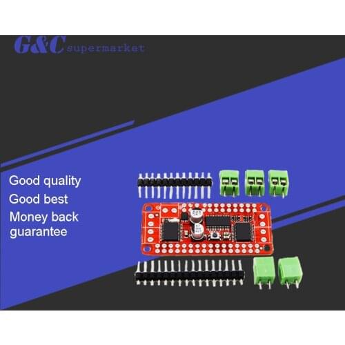 Stepper Motor Dual DC motor Driver Controller Board PCA9685+TB6612 For Arduino diy electronics