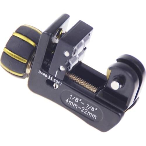 4-22mm, 11116 Model Black Diamond Mini Size Tube Cutter For Copper Aluminum and Stainless Tube Spring pipe cutter