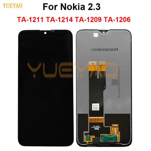 For Nokia 2.3 LCD Display Touch Screen Digitizer Assembly For Nokia 2.3 TA-1206 LCD TA-1211 TA-1214 TA-1209 LCD N2 LCDS