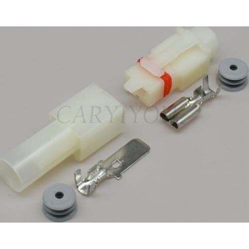 1 Kit 1 Pin Way Waterproof Automotive Cable Harness Connector 7.8 MM Male Female Socket Plug For Cars H0501-1P DJ7013-7.8-11