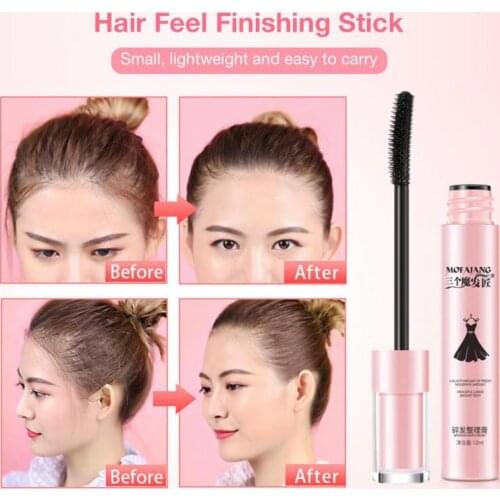 1PC Small Broken Hair Finishing Sticks Anti-Frizz Hair Cream Styling Tool Styling Fixed Shape Broken Hair Finishing Rod TSLM2