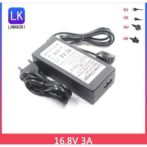 16.8V 3A D-Tap Battery Charger for Camcorder V Mount / V Lock Battery Pack Camera Battery Camcorder Power Adapter dtap Plug
