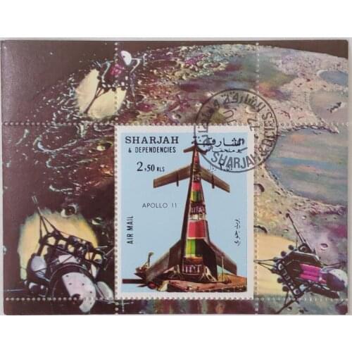 1972 Dependencies souvenir sheet Post Stamps Postage Collection