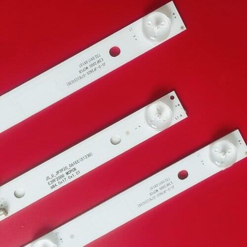 3pcs/set led backlight for LED39C310A led strip JS-D-JP3910-071EC JS-D-JP3910-061EC E39DU1000 MCPCB JS-D-JP3920-071EC R72-39D04