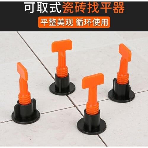 50pc Level Wedges Tile Spacers For Flooring Wall Tile Spacer Carrelage Tile Leveling System Leveler Locator Spacers Plier