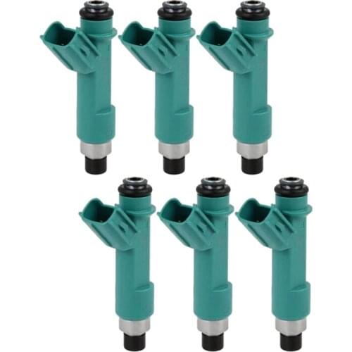 6 PCS 23250-39075 23209-39075 Fuel Injector Nozzle For Toyota 03-09 4Runner FJ Cruiser Tacoma Tundra 2005 4.0L Prado Hilux