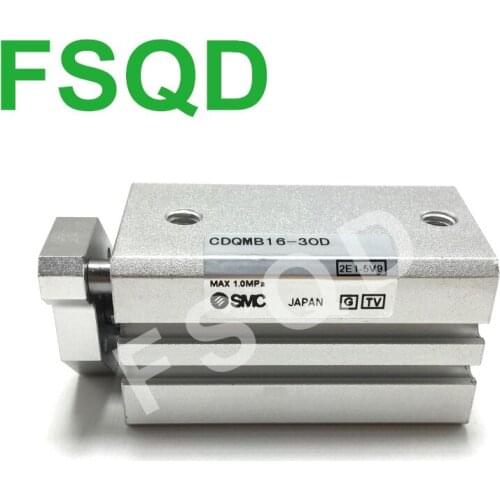 CDQMB16-5,10,15,20,25,30 CDQMB16-5D,10D,15D,20D,25D,30D FSQD SMC Pneumatic Components Compact Cylinder Guide Rod Type CDQMB