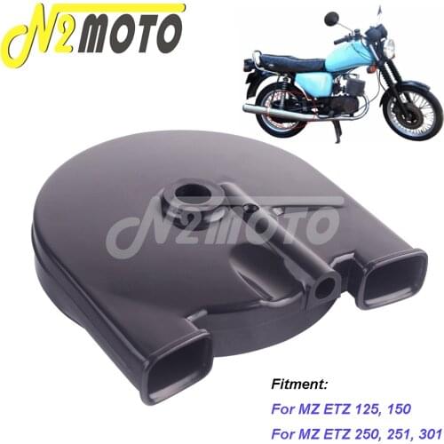 Motorcycle Black Plastic Rear Sprocket Guard Cover Chain Cover Protector Chain Guard For MZ ETZ 125 150 MZ ETZ 250 251 301