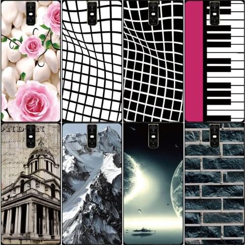 For Oukitel K3 Case Rose Wolf Cute Patterned Cover Soft Silicon Phone Case for Oukitel K3 Pro Top Quality