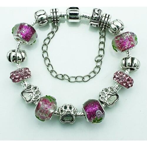JINGLANG Pink Bracelets