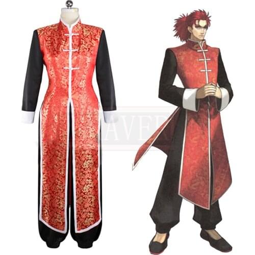 Fate Extra Li Shuwen Cosplay Costume Custom Made Free Shipping