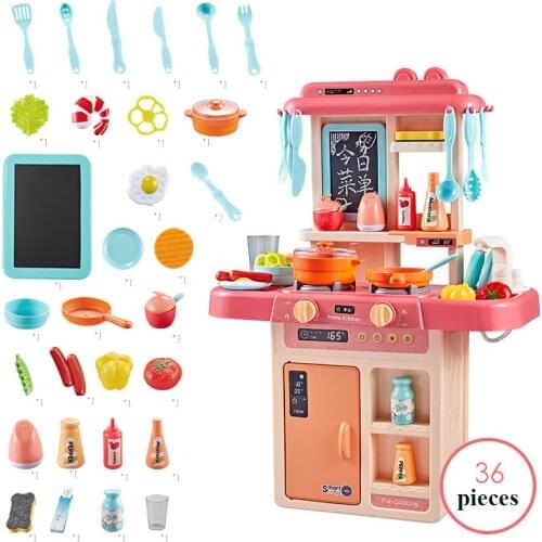 Kitchen Toys for Childrens Intellectuality Simulation Kitchen Cooking Boys and Girls and Babies Like Toys