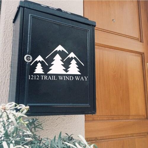 Lovely mailbox Stickers Lover Home Decoration Accessories Bedroom Wall Decoration Murals