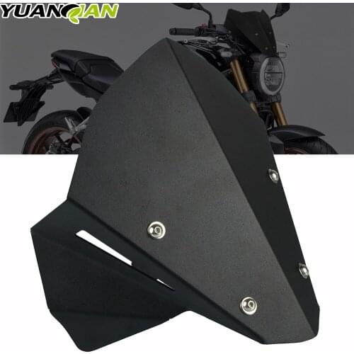 Motorcycle Windshield Fairing Windscreen Aluminum Kit Deflector Fits For Honda CB650R Neo Sports Cafe 2019+ CBR650R 2019 2020