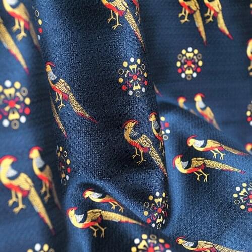 Natural environmental protection material HD digital spray silk fabric processing square scarf fabric cloth B284