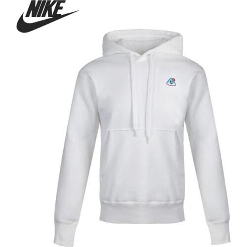 Original New Arrival NIKE M NSW AIRMOJI HOODIE PO WINK Mens Pullover Hoodies Sportswear