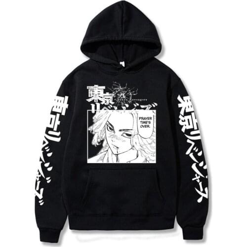 Autumn Sportswear Anime Tokyo Revengers Cosplay Sano Manjiro Figure Costume Men‘s Kids Sweatshirt Oversized Hoodie