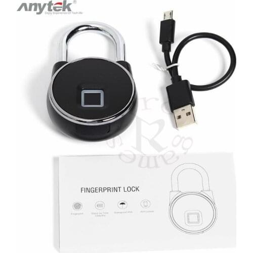 P22+ Smart Waterproof Keyless Portable Bluetooth Smart Fingerprint Lock Padlock Anti-Theft Ios Android App Control Door Cabine