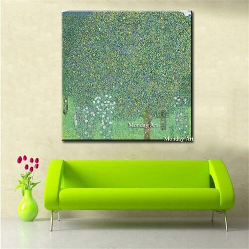 Handmade 1 piece golden Circles modern contemporary abstract oil painting on canvas wall art pictures for living room home decor