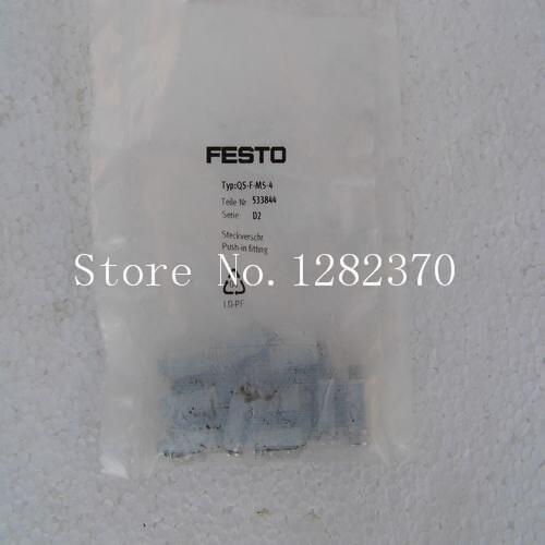 [SA] FESTO gas fitting QS-F-M5-4 spot 533844 --20pcs/lot