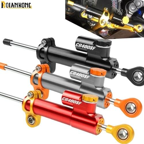 FOR Honda CB400SF CB400 SF CB 400 SF 1992-1999 1998 1997 1996 1995 Motorcycle Damper Steering StabilizerLinear Reversed Safety