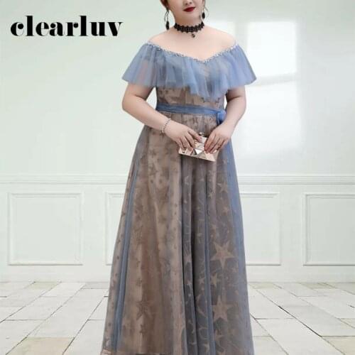 Pattern Crepe Evening Dress DR1122 A-Line Floor-Length Women Party Dresses Ruched Lace Up Vestido De Fiesta Beading Elegant Gown