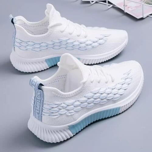 2021 New Women Sneakers Woman Running Shoes Female Vulcanized Womens Casual Flats Women Walking Shoes Ladies Summer Plus Size