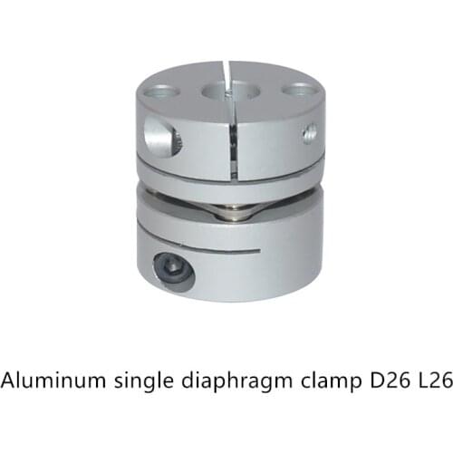 Laser engraving machine single Diaphragm Shaft Coupling Disc Electric Coupler D26mm L26mm Screw Rod Stepper Servo Motor Encoder