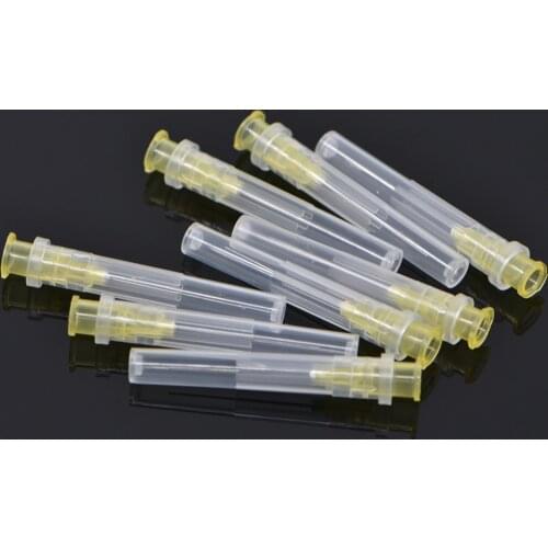 10pcs/bag Dental Endo Irrigation Needle Tip End-Closed & half cut Endo Syringe End-Closed Side Hole