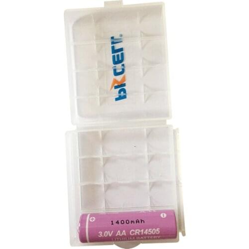 12PCS CR14505 3V AA Lithium Battery Li MnO2 Battery 1400mAh with 3PCS Battery Box For camera, Medical equipment,Lamp,Radio