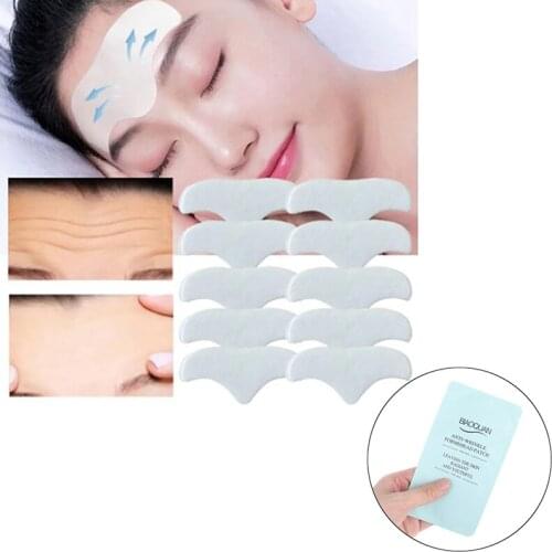2pcs Forehead Anti Wrinkle Paste Sticker Patch Skin Frown Lines Fade Stickers Anti Aging Skin Care Tool Forehead Lifting Mask