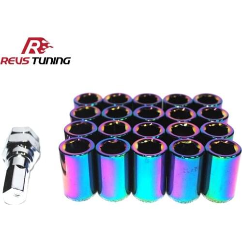 32mm M12 1.5/1.25 MaxGuard Steel Car Racing Locking Wheel Nuts
