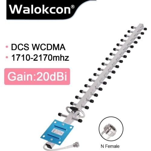 3g 4g 20dbi Antenna Repeater Yagi Antenna 3g Outdoor Antenna 4g LTE External Antenna N Male Cable For Signal Repeater Booster