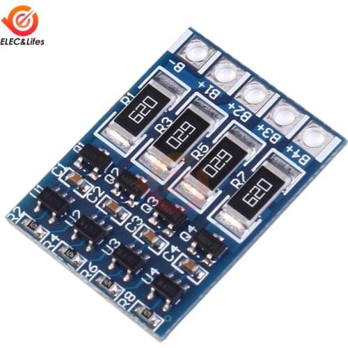 4S 68MA Li-ion Lipo Lithium Battery 18650 Charger PCB BMS Protection Board with Balance For Aurido 4.2V 3.6 Cell Module