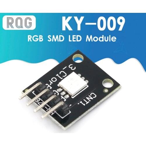 5PCS KY-009 5050 Pwm RGB SMD LED Module 3 Color Light For Arduino MCU Raspberry CF