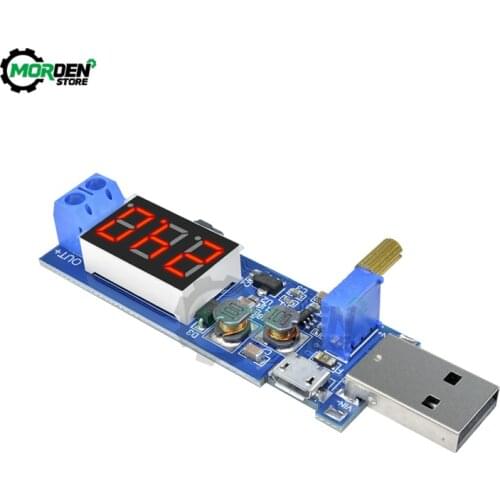 DC-DC 5V to 1.2 -24V Micro USB Step UP/Step Down Power Supply Module Adjustable Boost Buck Converter LED Digital Display