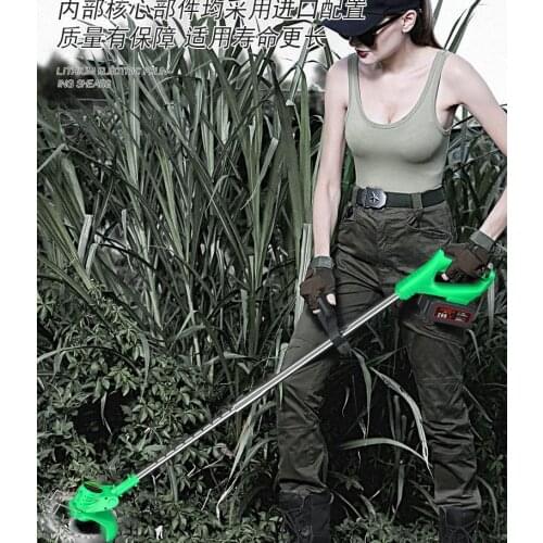 Electric mower Hand held wireless charging lawn mower Garden lawn home mower Electric lithium lawn mower