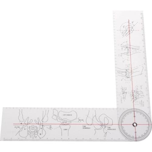 Goniometer Angle Ruler Rule Joint Orthopedics Tool Instruments Plastic