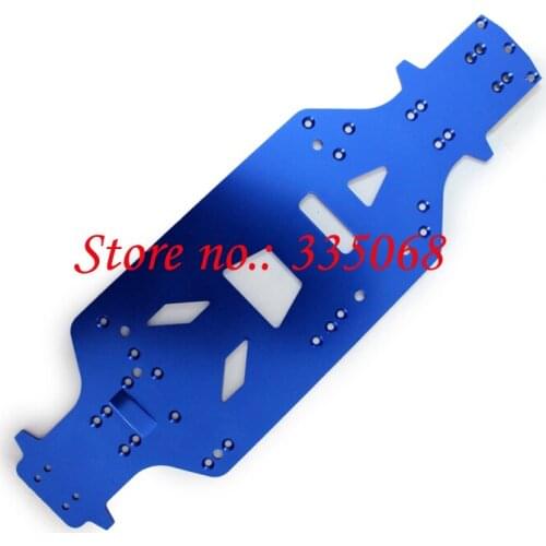 HENGLONG 3851-2 RC EP off-road car Mad Truck 1/10 spare parts Car chassis / car base plate / aluminium alloy chassis