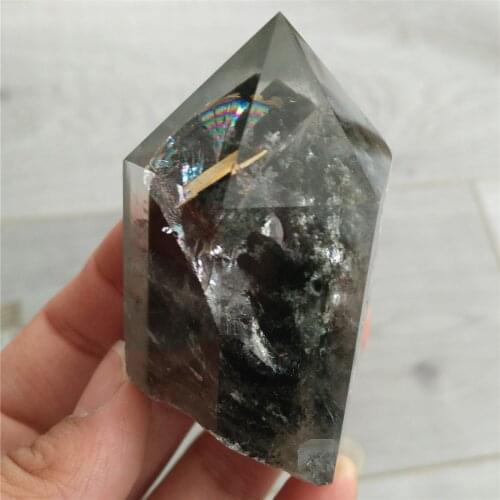 Phantom Crystal Healing Stones Ghost Crystals Wicca Cristal Islande Pierre Naturelle Cristaux Healing Home Decoration Natural