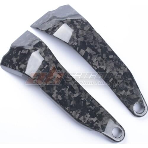 Frame Cover Heat Shield For Ducati V4 V4S 2018 2019 Full Carbon Fiber Forged 100