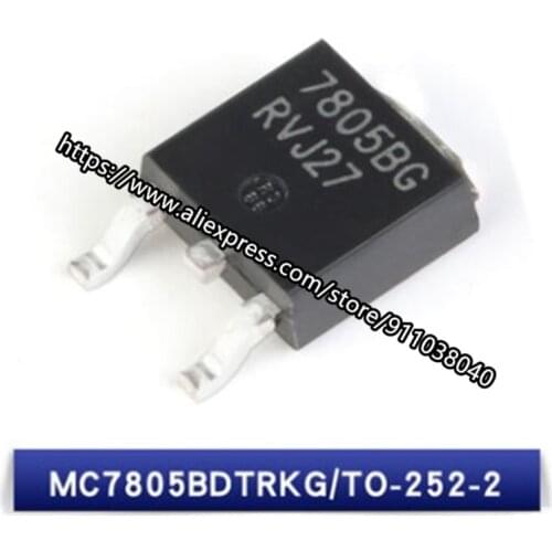 New 78M05 SMD 7805 three-terminal voltage regulator L78M05CDT TO-252 SOT-252 5V 500MA