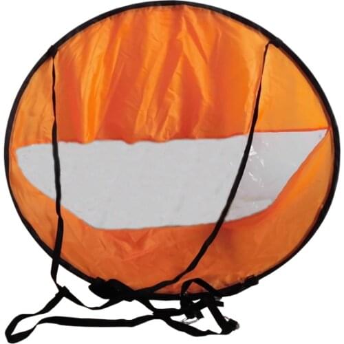 2019 new style 42" Kayak Sail Scout Downwind Wind Paddle Rowing Boats Popup Canoe sail With Clear Window Sail Accessories 4 Colo