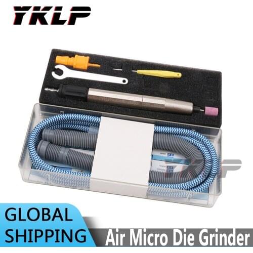1/8" Air Micro Die Grinder Kit Polishing Grinding Pen Pneumatic Tools 65000RPM