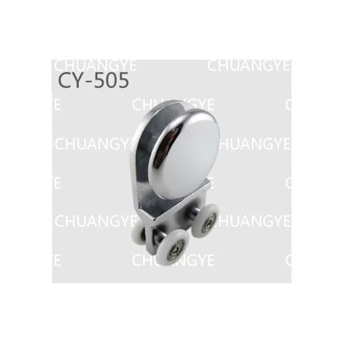 Show bath pulley CY-505Hanging round/zinc alloy Zinc alloy wheels