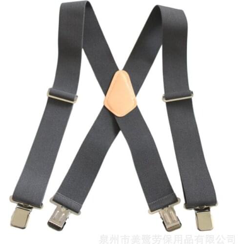 Fully elastic adjustable suspender belt harness tool belt purse strap to reduce waist weight X