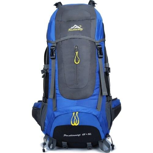 70L Professional Mountaineering Bag Large Capacity Men And Women Walking Backpack Travel Long Section Backpack A5102