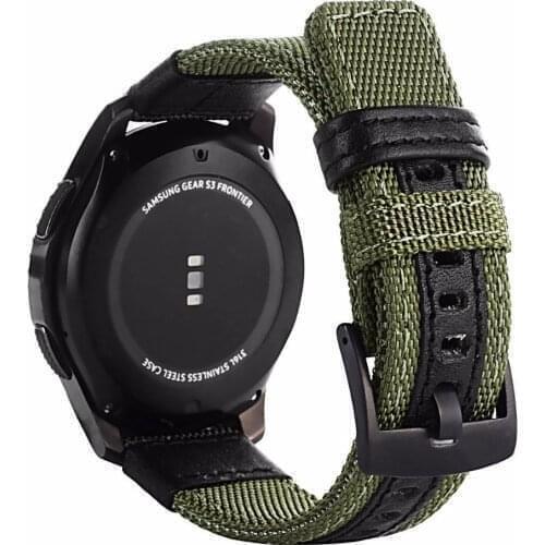 Nylon Replaceable Watchbands 22mm For Q Wander Q Crewmaster Q Grant Q Marshal Q Commuter Q Founder Strap belt smart accessories